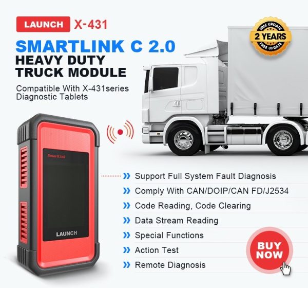 LAUNCH X431 SmartLink C 2.0 24V - BT - Image 4